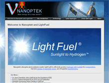 Tablet Screenshot of nanoptek.com